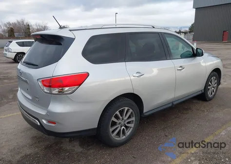 2014 Nissan Pathfinder Platinum/S/Sl/Sv from USA, damaged, VIN 5N1AR2MM1EC684139